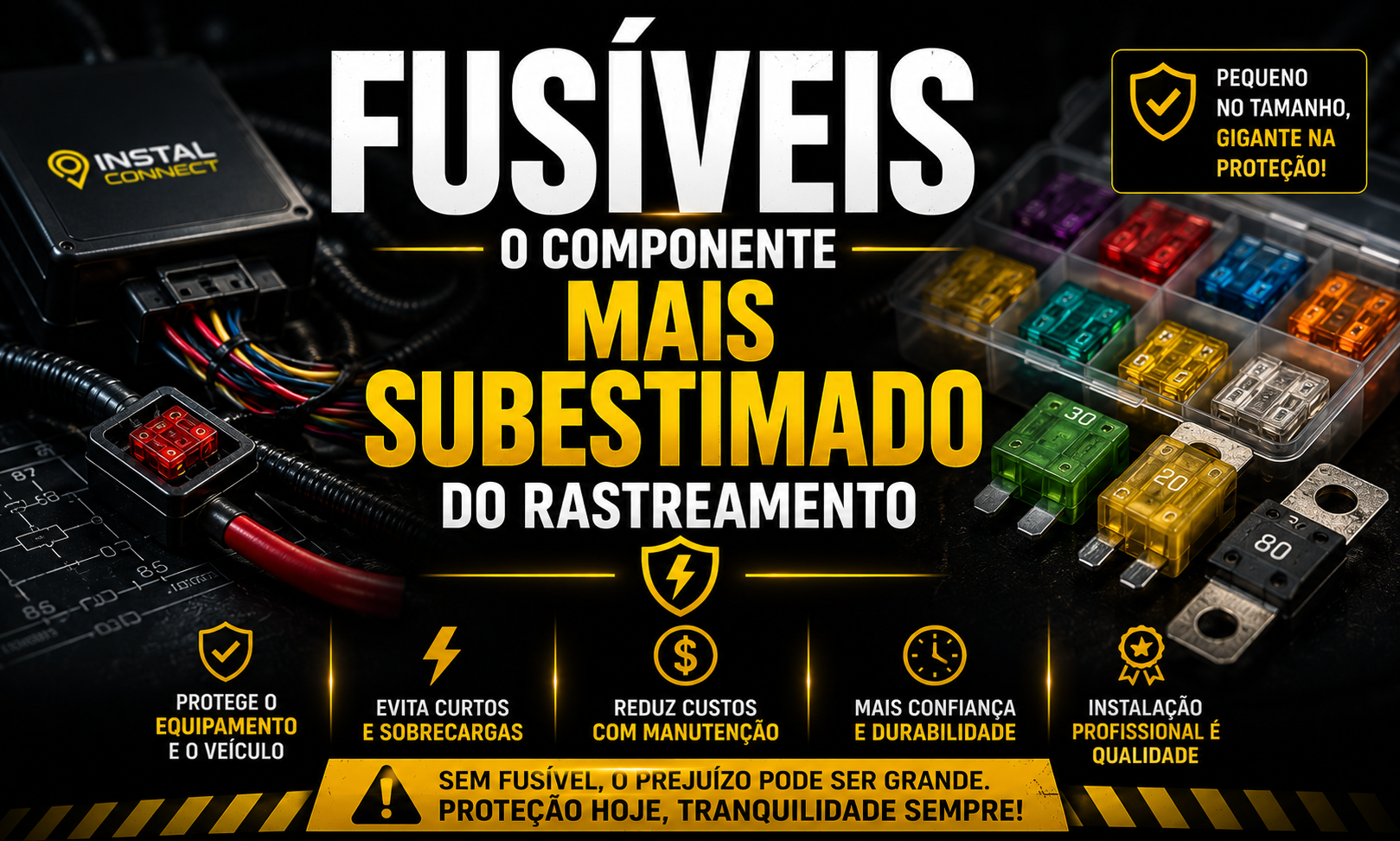 Fusíveis: O Componente Mais Subestimado do Rastreamento Veicular